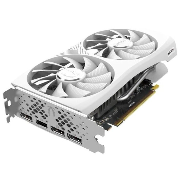 ZOTAC - Carte Graphique - Nvidia GeForce RTX 4060 Twin Edge OC White 8