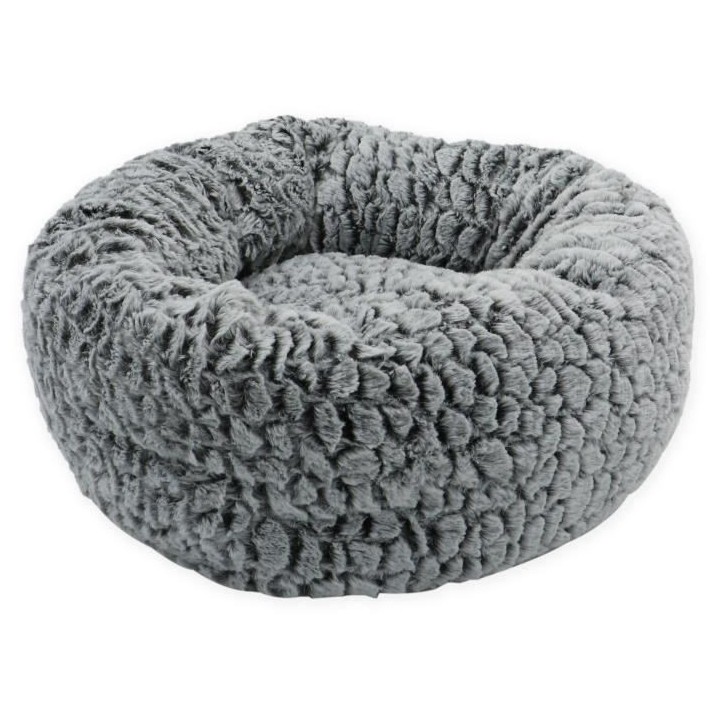 AIME Corbeille fourrure S Ø 45 cm - Beige - Pour chat et petit chien