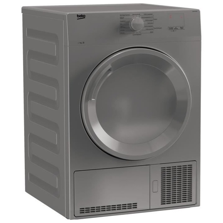 Seche-linge a condensation BEKO DB7111PA0S - 7 kg - L60cm - Classe B -