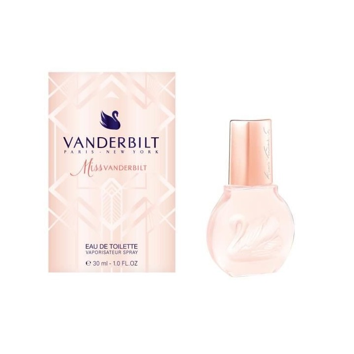 VANDERBILT Coffret, Eau de toilette 30 mL avec Vaporisateur de sac 15m