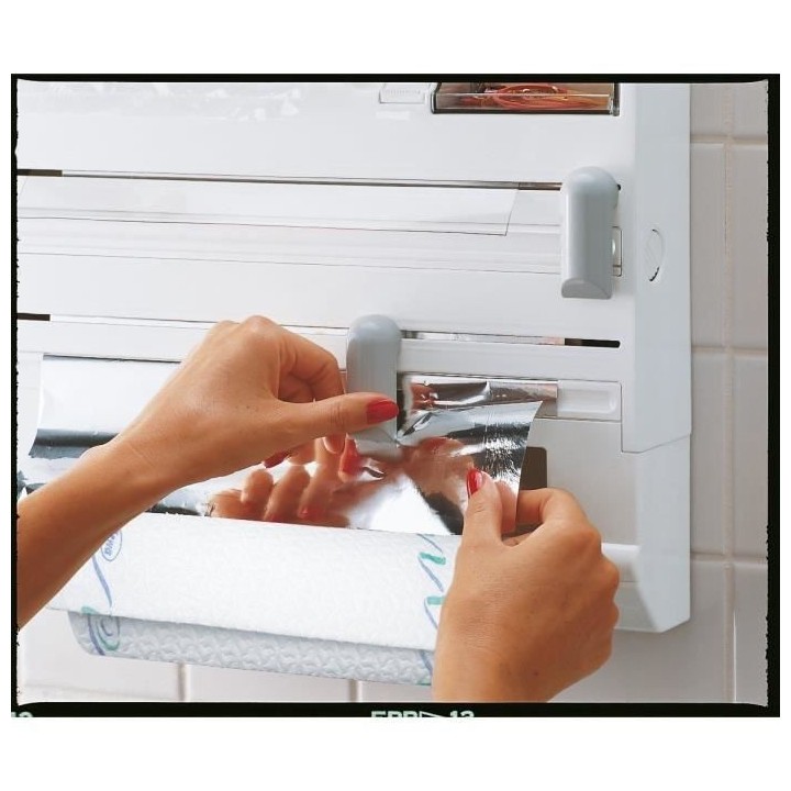 Leifheit Porte-rouleau mural Parat Blanc 25703