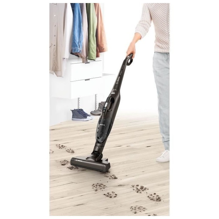 BOSCH BCHF2MX16 - Aspirateur Balai sans fil Readyy'y 2en1 - 2 vitesses