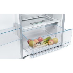 Réfrigérateur pose-libre - BOSCH KSV33LEP SER4 - 1 porte - 324 L - H176xL60xP65 cm - Inox