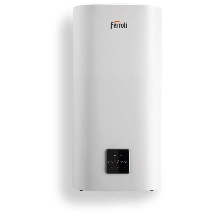 Chauffe eau électrique TITANO TWIN 50L - Plat - Multiposition - Blanc
