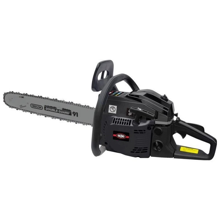 Tronçonneuse thermique 46 cm³ 40 cm RACING RAC4540PCS-1 - Guide et c