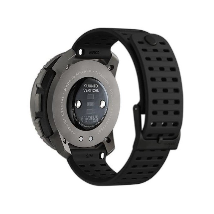 Montre connectée sport - SUUNTO - VERTICAL TITANIUM SOLAR BLACK
