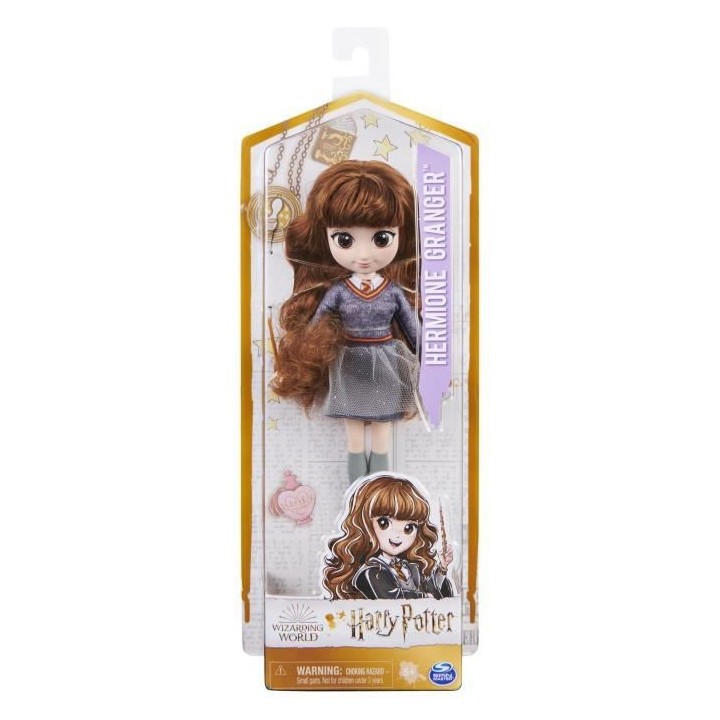 WIZARDING WORLD - POUPÉE 20 CM HERMIONE GRANGER - 6061835 - Poupée a