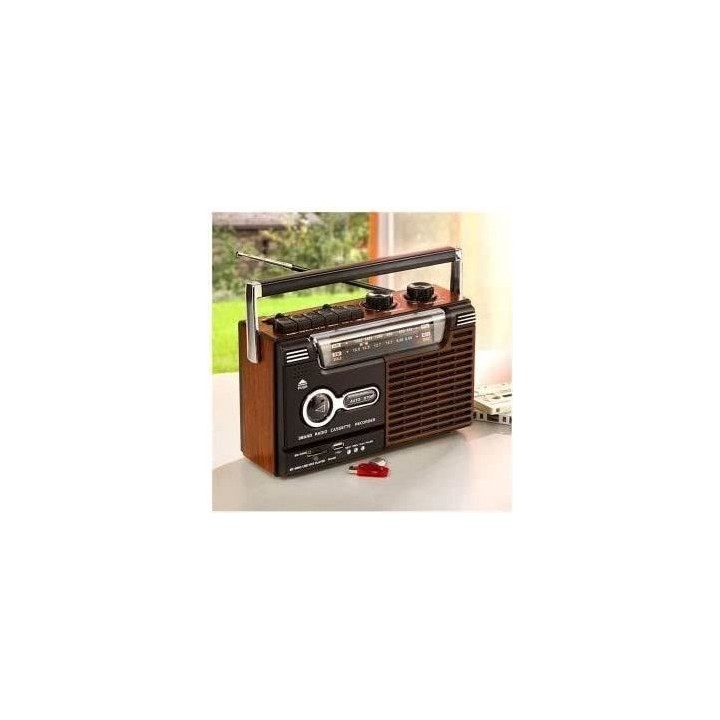 RADIO AM FM K7 LECTEUR ENREGISTREUR - INOVALLEY - RK10N