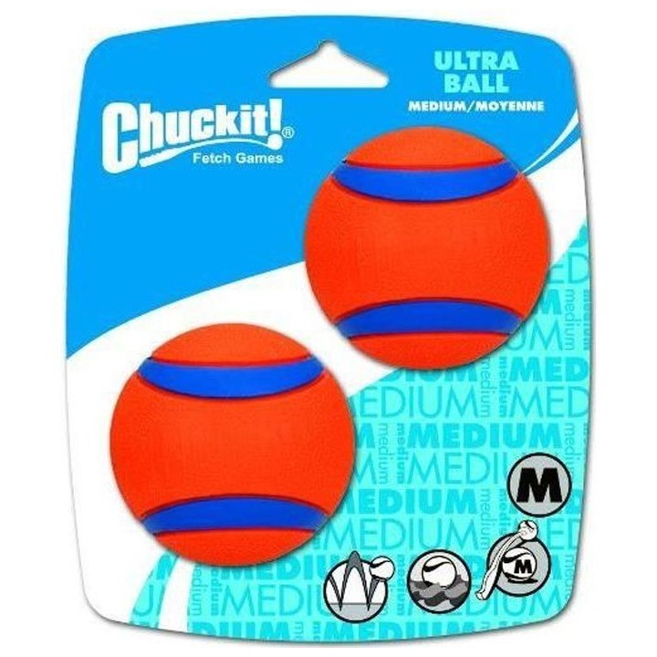 Ultra Ball de Chuckit!, le balle résistante et polyvalente pour chien