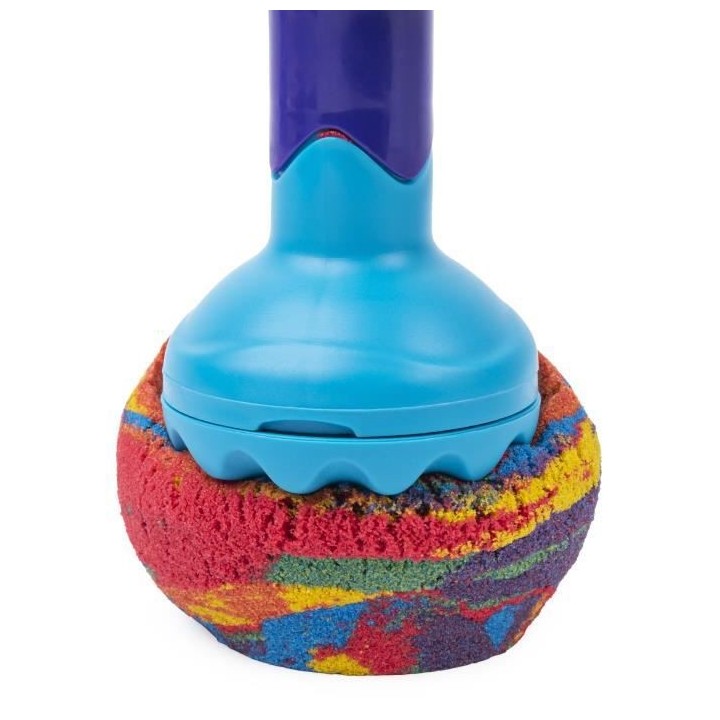 KINETIC SAND - COFFRET ARC-EN-CIEL 390 G + 6 accessoires - 6053691 - S
