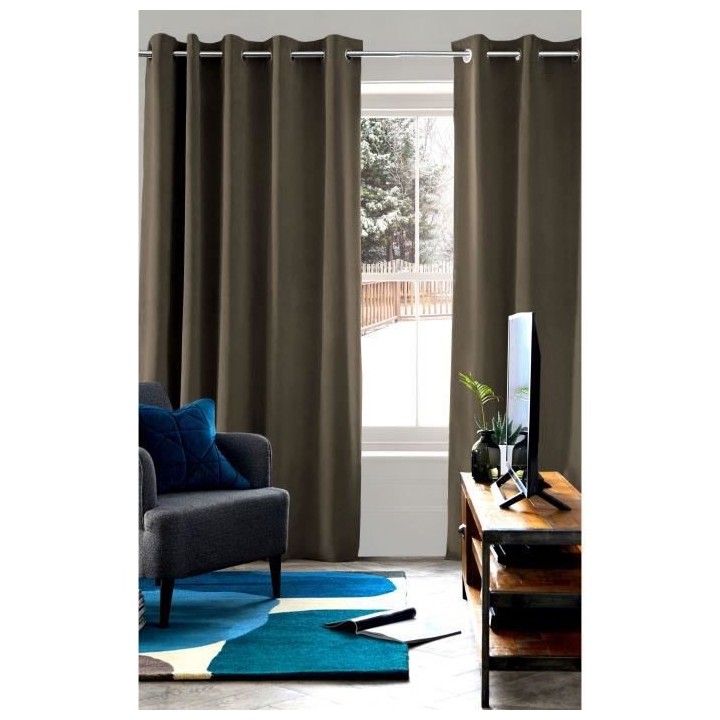 Rideau thermique STRONG - 140 x 250 cm - Taupe