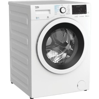 Lave-linge séchant BEKO HWD7527WW - 7 / 5 kg - Induction - Tambour Aq