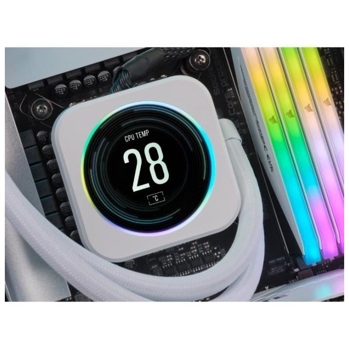 CORSAIR - iCUE ELITE LCD - Kit de mise a niveau refroidisseur -Ecran L
