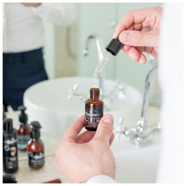 FRANCK PROVOST - Huile pour barbe apporte douceur, brillance et protec