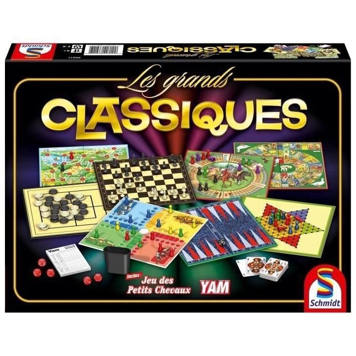 Les grands Classiques - Jeux de société - SCHMIDT SPIELE
