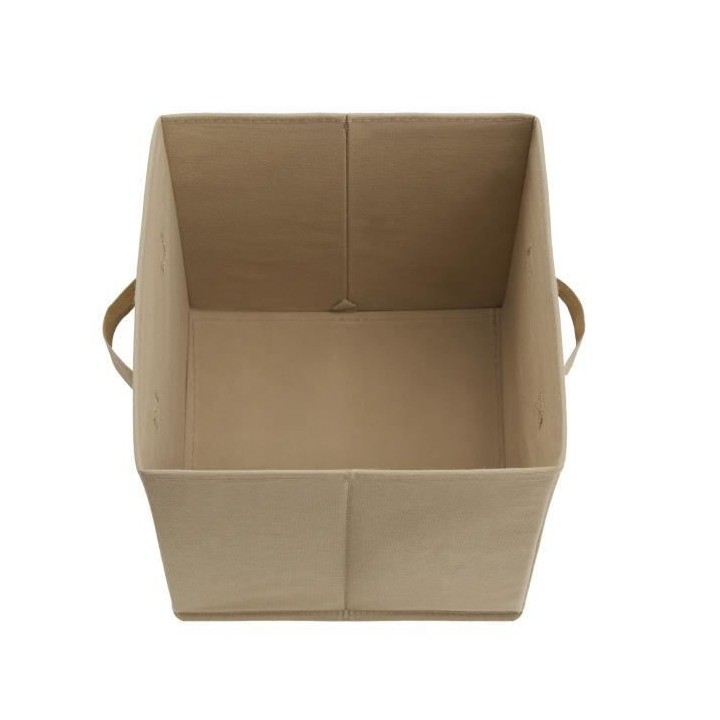 COMPO Boîte de rangement/tiroir pour meuble en tissu - 27x27x28 cm -