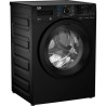 Lave-linge séchant BEKO HWD7527BB - 7 / 5 kg - Induction - L60 cm - 1200 trs/min - Noir