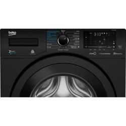 Lave-linge séchant BEKO HWD7527BB - 7 / 5 kg - Induction - L60 cm - 1200 trs/min - Noir