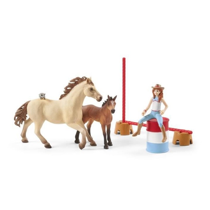 SCHLEICH - Entrainement au Ranch - 72157 - Gamme Horse Club