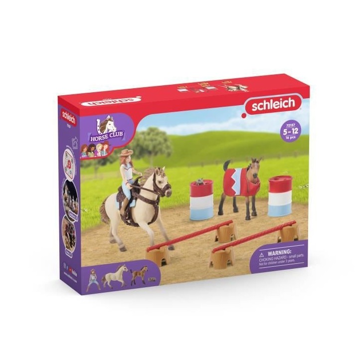 SCHLEICH - Entrainement au Ranch - 72157 - Gamme Horse Club