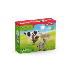 SCHLEICH - Kit de base Farm World - 42385 - Gamme Farm World