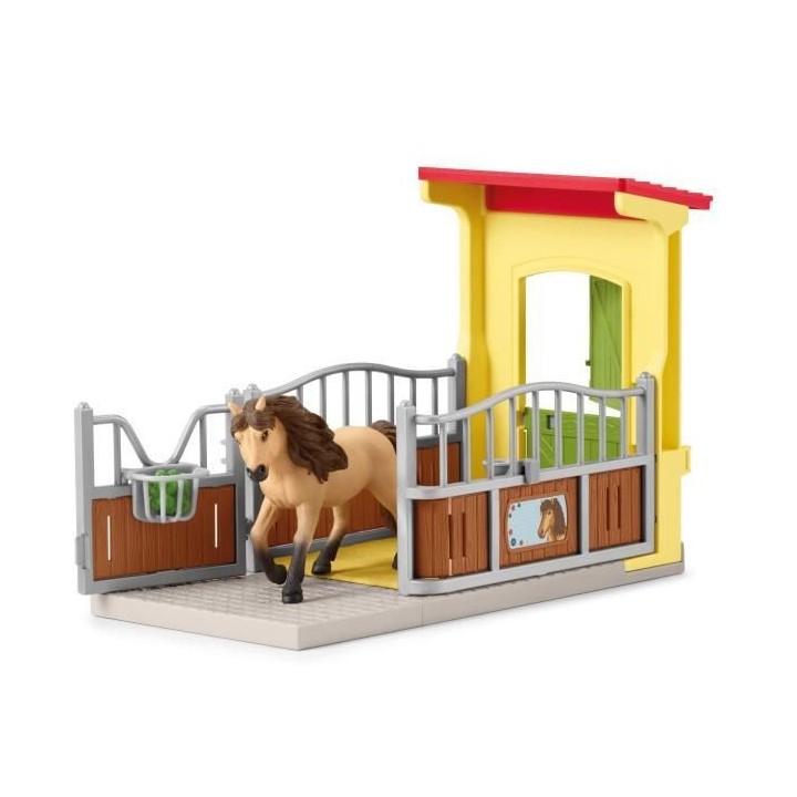 SCHLEICH - Box avec Poney Icelandais - Extension Ferme Educative - 426