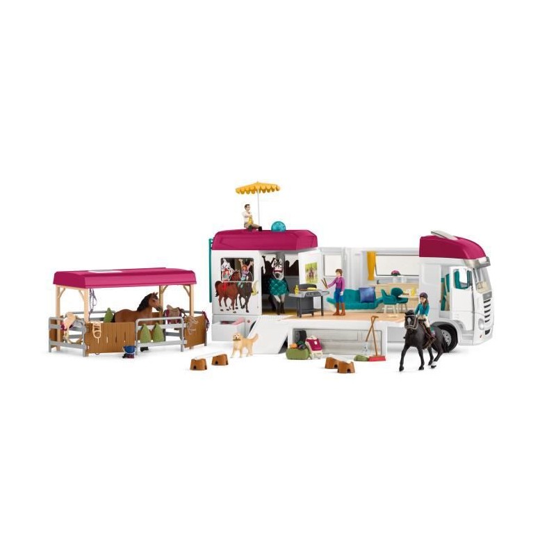 SCHLEICH - Camping-Car Equestre - 42619 - Gamme Horse Club