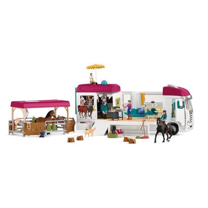 SCHLEICH - Camping-Car Equestre - 42619 - Gamme Horse Club