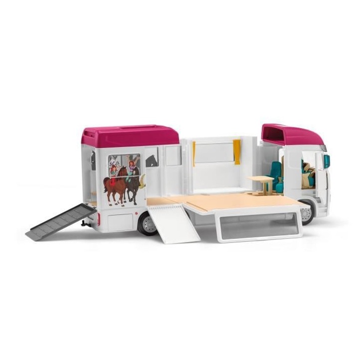SCHLEICH - Camping-Car Equestre - 42619 - Gamme Horse Club