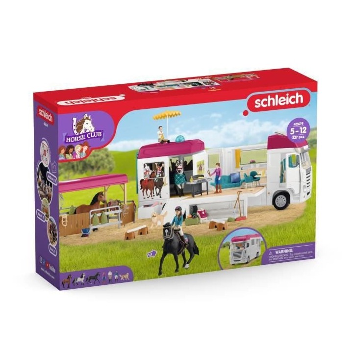 SCHLEICH - Camping-Car Equestre - 42619 - Gamme Horse Club