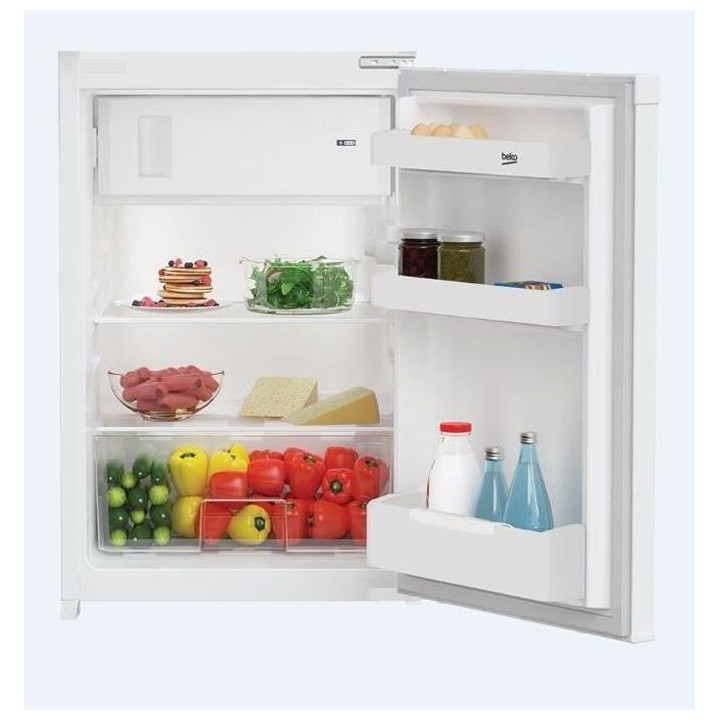BEKO B1753HCN - Réfrigérateur intégrable Table Top 110L (97+13L) -