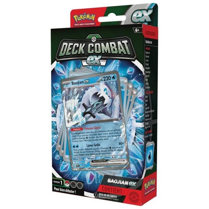 Pokémon (Aléatoire) - Deck de Combat Baojian-ex/Forgelina-ex
