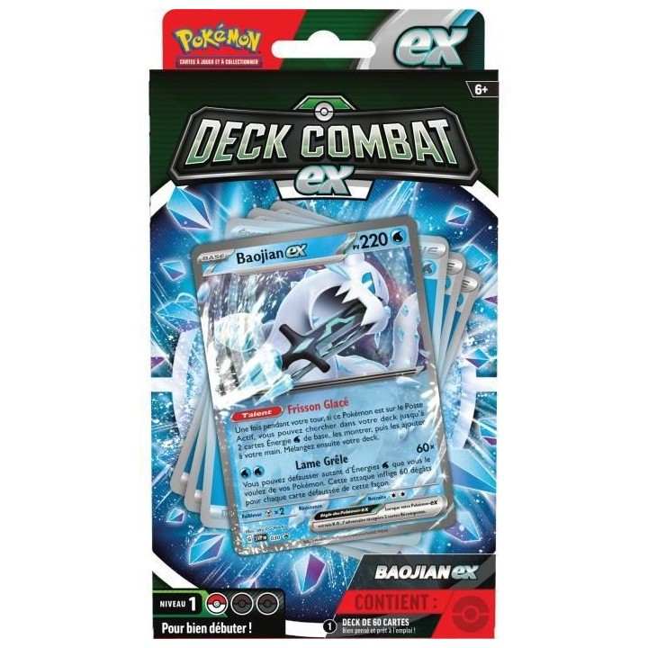 Pokémon (Aléatoire) - Deck de Combat Baojian-ex/Forgelina-ex