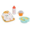 Petit Coffret Repas COROLLE - 5 accessoires - pour poupon 30 cm - des 18 mois