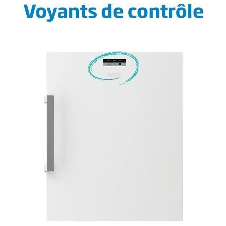 BEKO FS127330N - Congélateur armoire 237L - Froid statique - L59,5 x