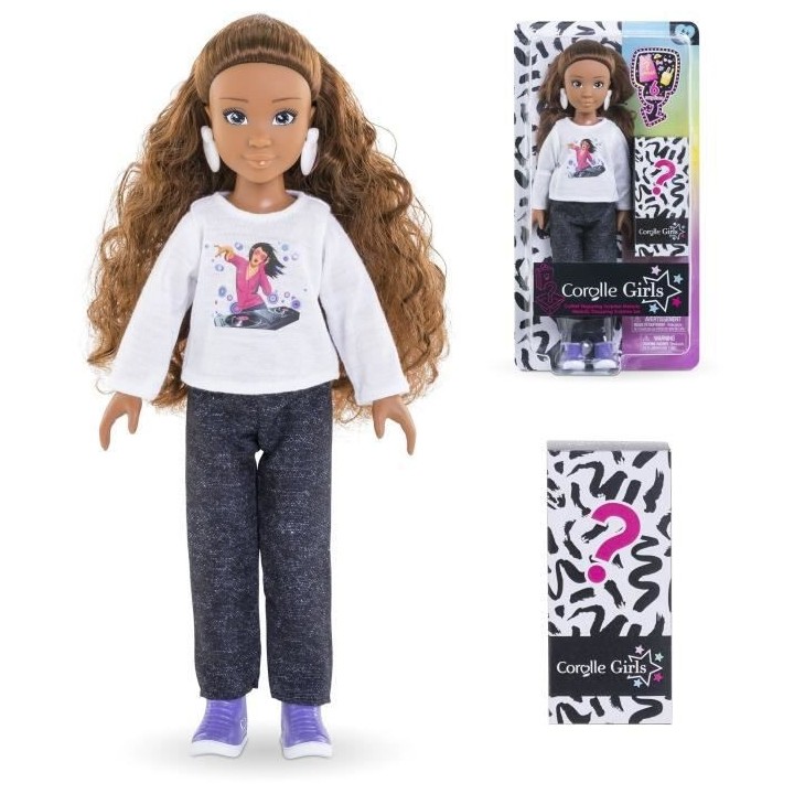Coffret Melody Shopping COROLLE GIRLS - poupée mannequin - 6 accessoi