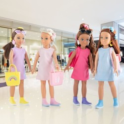 Coffret Melody Shopping COROLLE GIRLS - poupée mannequin - 6 accessoires - 28 cm - Des 4 ans