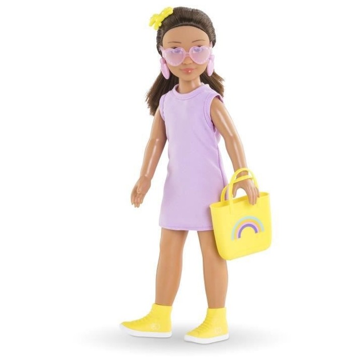 Coffret Luna Shopping COROLLE GIRLS - poupée mannequin - 6 accessoire