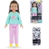 Coffret Luna Shopping COROLLE GIRLS - poupée mannequin - 6 accessoires - 28 cm - des 4 ans