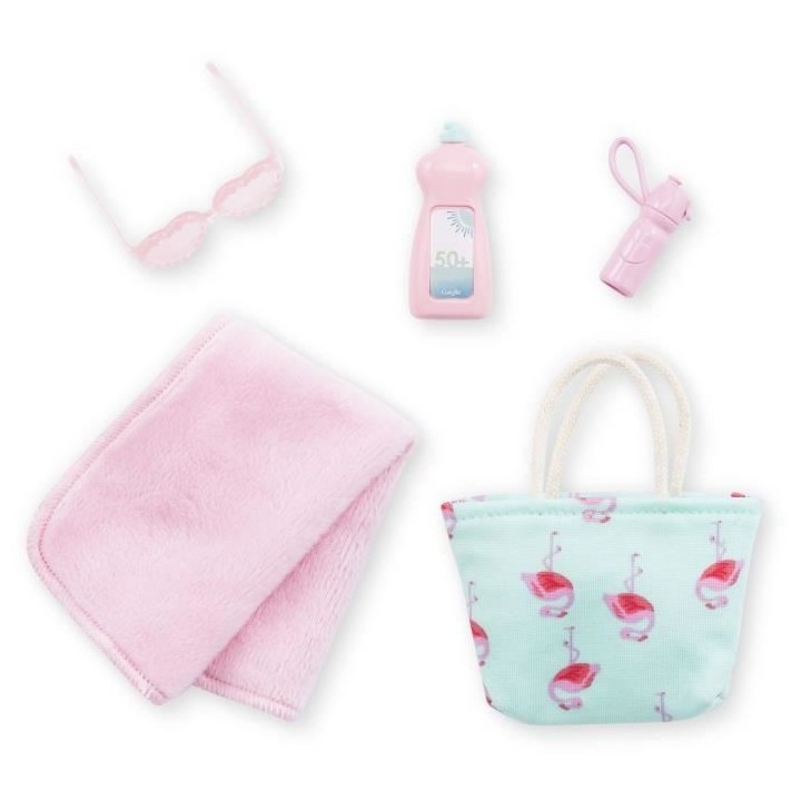 Coffret Valentine a la plage COROLLE GIRLS - poupée mannequin - 5 acc