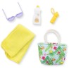 Coffret Melody a la plage COROLLE GIRLS - poupée mannequin - 5 accessoires - 28 cm - des 4 ans