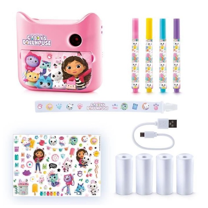 GABBY ET LA MAISON MAGIQUE - Appareil Photo a impression instantanée