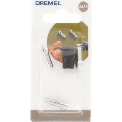 Kit d'Accessoires DREMEL 4485 (4 Pinces et Ecrou de Serrage pour Outil Multifonction Rotatif)