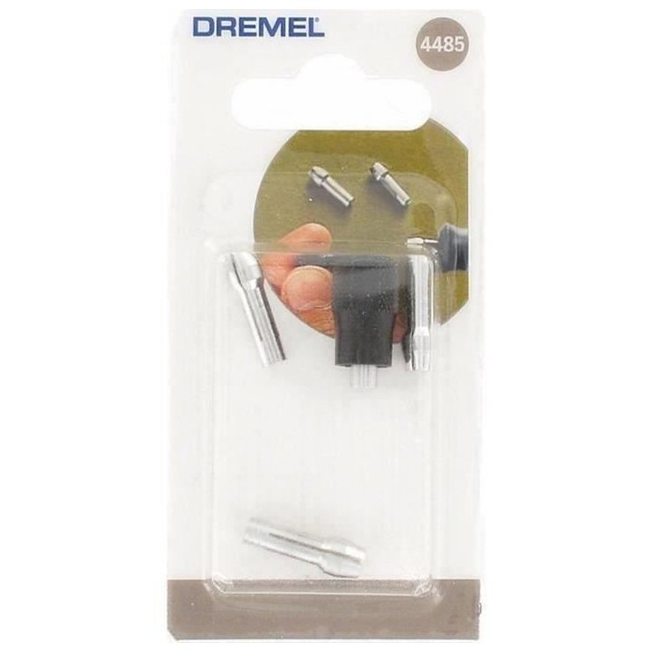 Kit d'Accessoires DREMEL 4485 (4 Pinces et Ecrou de Serrage pour Outil