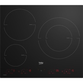 Plaque de cuisson induction 60cm BEKO HII63801HTI Noir