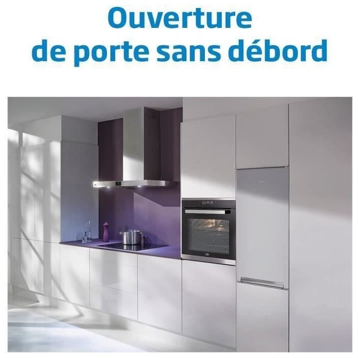 BEKO - RCSA270K30XBN - Réfrigérateur congélateur bas - 262 L (175+8