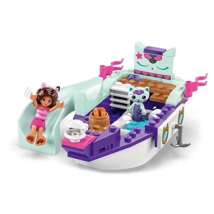 LEGO Gabby et la Maison Magique 10786 Le Bateau et le Spa de Gabby et
