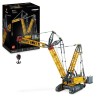 LEGO Technic 42146 La Grue sur Chenilles Liebherr LR 13000, Maquette Engin de Chantier Télécommandé, pour Adultes