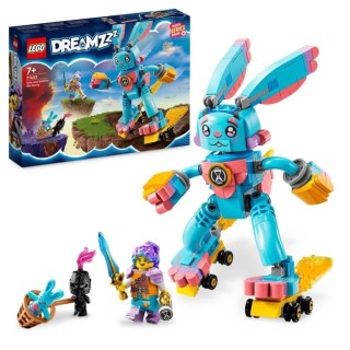 LEGO DREAMZzz 71453 Izzie et Bunchu le Lapin, Jouet avec Figurines de