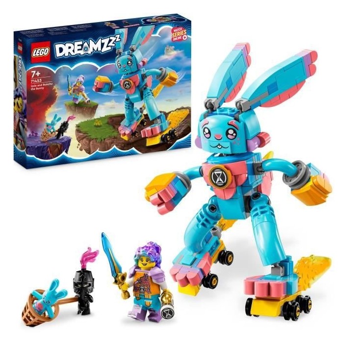 LEGO DREAMZzz 71453 Izzie et Bunchu le Lapin, Jouet avec Figurines de